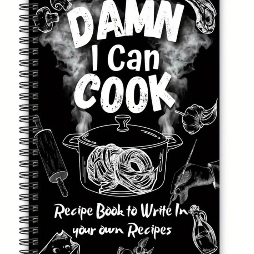 Black Recipe Book - Damn I Can Cook